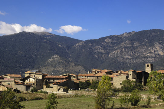 village of Toloriu, Lleida province, Catalonia,Spain