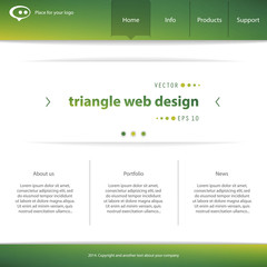 Abstract Creative concept vector website template. For modern web and mobile Applications isolated on background, interface, illustration design, business infographic and social multimedia icon. 