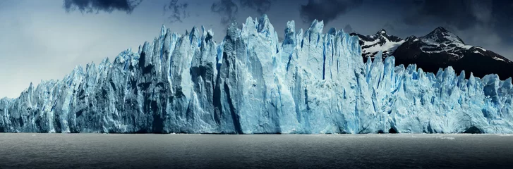 Crédence de cuisine en verre imprimé Glaciers Patagonie