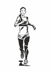 running woman