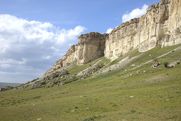 Crimea, a mountain White Rock