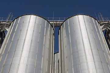 Industrie Silo / Container aus Edelstahl