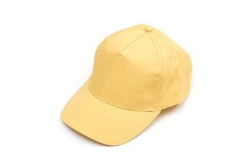 cap on the white background