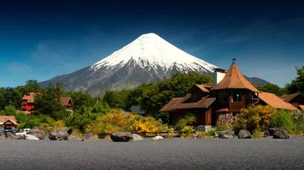 Foto op Plexiglas Volcano Osorno © Joolyann