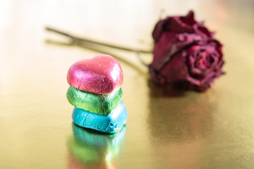 Heart Chocolate Love