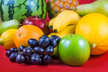 Fresh tropical fruits