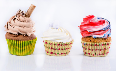closeup of tasty cupcake (shallow DOF)