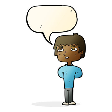 recommend clip art: cartoon unhappy man with speech bubble