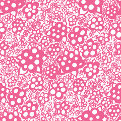 Decorative circular flowers.