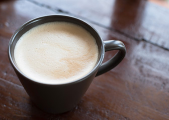 coffee cup on table