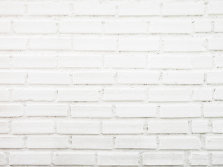 white brick wall texture background