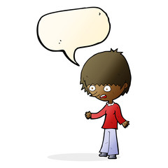 cartoon stressed out woman with speech bubble