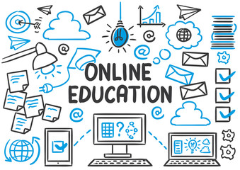 Stick Figure Series Blue Chart