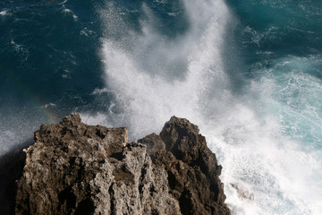 Cuba, Varadero, huge wave