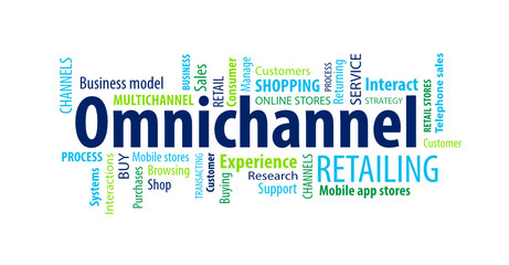 Obraz premium Omnichannnel Retailing