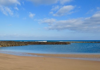 Fototapeta na wymiar fuerteventura canary island view