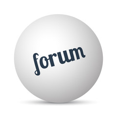 Forum text 3d sphere ball
