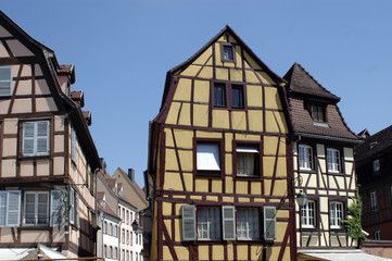 Traditional house in Colmar, Alsace, France