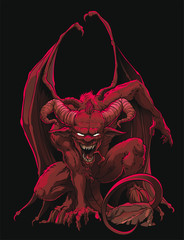 Devil
Mythological character — supreme demon of the Hell, lord of the Darkness — a Devil