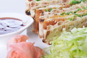 sandwiches with meat