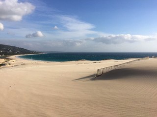 D&uuml;ne in Tarifa, Andalusiien