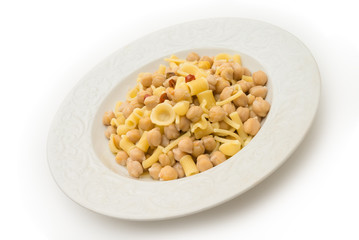 Pasta con ceci