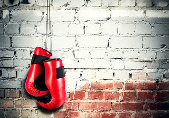 Boxing sport concept