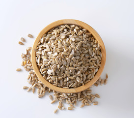 Raw sunflower seed