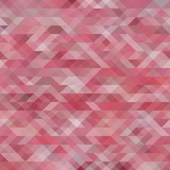 Red Abstract Vector Mosaic Background