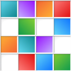 multicolor squares