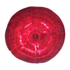 Slice of beet