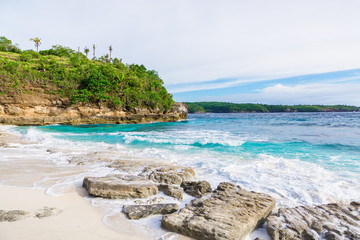 Tropical white sand beach