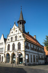 Rathaus der Stadt Burgsteinfurt in Nordrhein-Westfalen