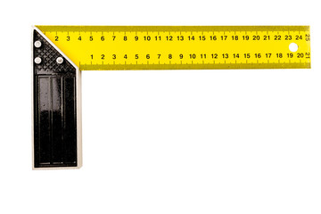 Try square isolated on a white background. Tools series.