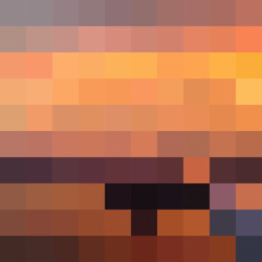 Autumn colorful abstract mosaic background template.