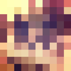 Autumn colorful abstract mosaic background template.