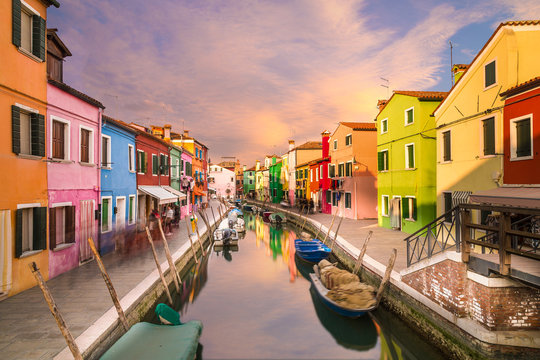 Colourful Houses in Burano