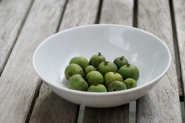 Bowl of baby kiwi berries 