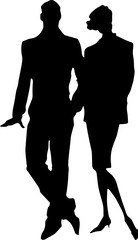 Boys and Girls Couples Vector