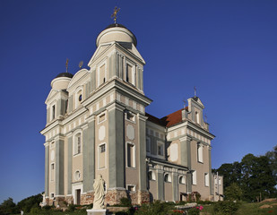Church of Jude Thaddaeus in Luchaj. Belarus