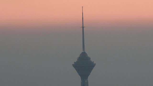 TEHRAN, IRAN : Milad Tower also known as Tehran tower, the new symbol of tehran