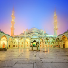 The Suleymaniye Mosque in Istanbul, Turkey