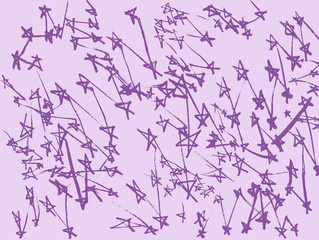 Stars constellations in Universe stylize drawing background