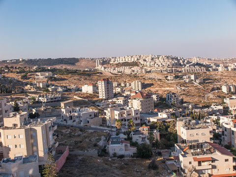 View of Har Homa (Homat Shmuel) from Bethlehem 2015