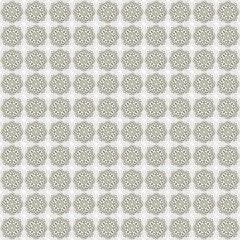 Golden over frozen pattern. Seamlessly tiled metallic-golden and frozen-white floral ornate pattern made by means of openclipart.org elements.