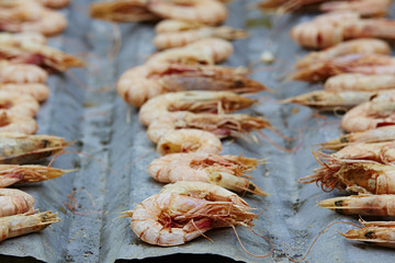 getrocknete Garnelen