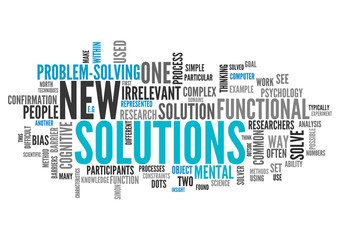 Word Cloud New Solutions