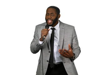 Afroamerican jazz singer.