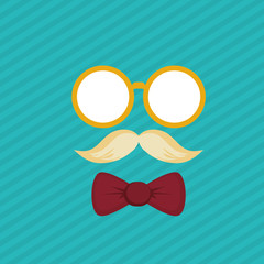 Hipster style icon design 