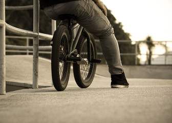 BMX in vintage style